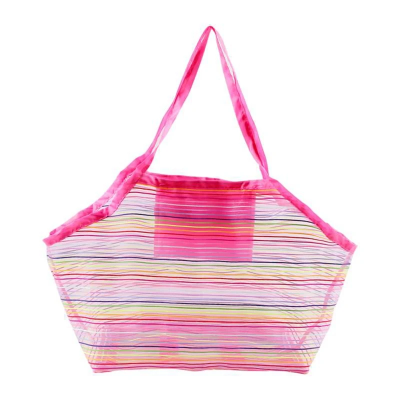3 Kinds Children Adult Storage Bags Mesh Shell Sand Beach Seashell Bag Kids Toy Sandboxes Cross Body | Дом и сад