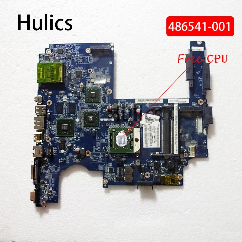 Материнская плата Hulics Original 486541 001 для ноутбука HP PAVILION LA 4092P DV7Z 1000|Материнские платы