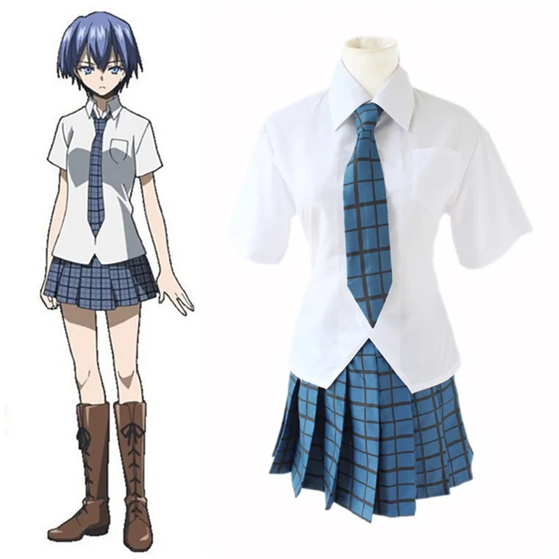 Платье для косплея униформа дьявола азума токаку японское аниме демонстрация