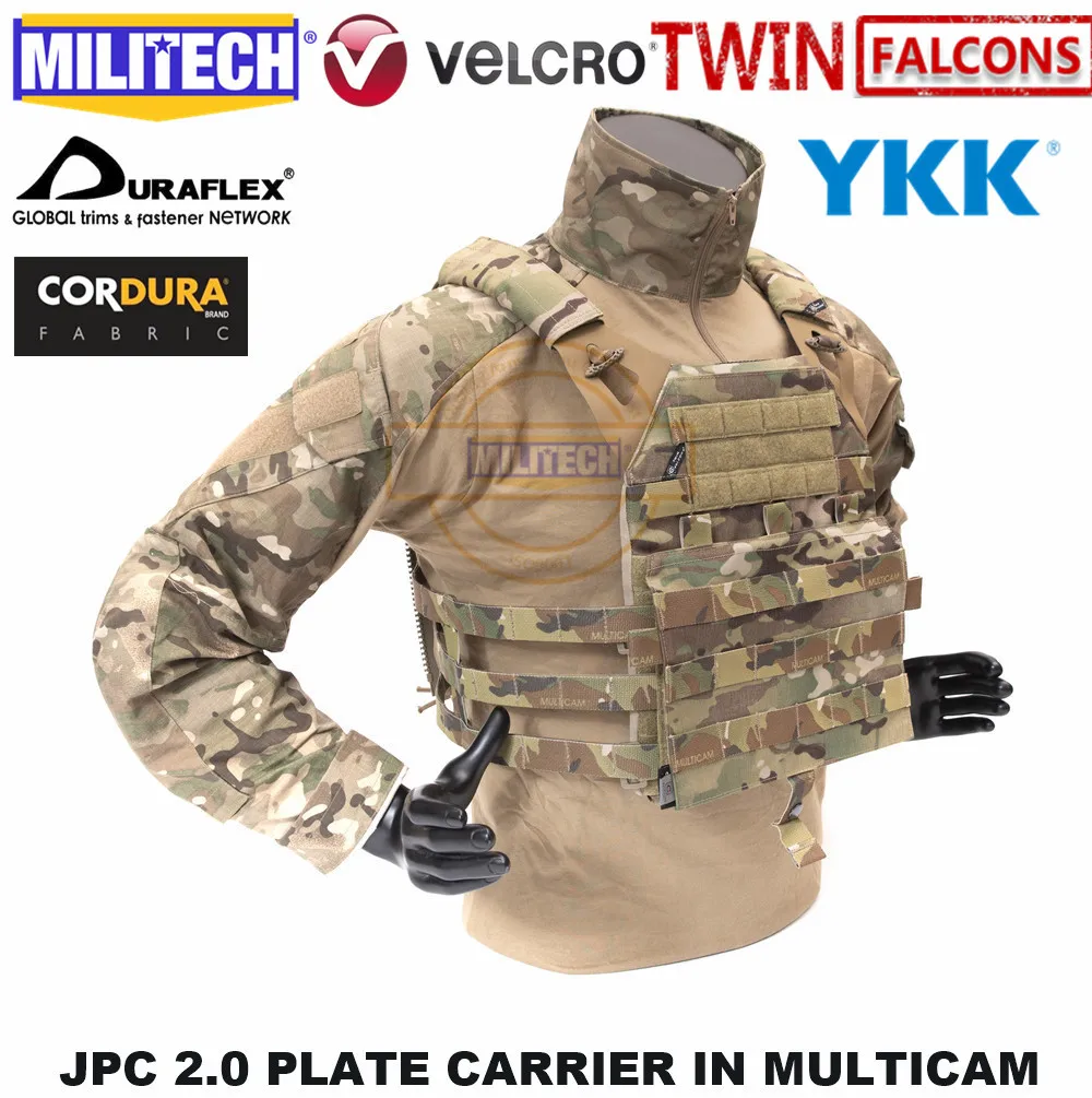 MILITECH TW TWINFALCONS JPC 2,0 несущий тактический жилет из DELUSTERING CORDURA MIL SPEC несущий жилет CRYE CP жилет