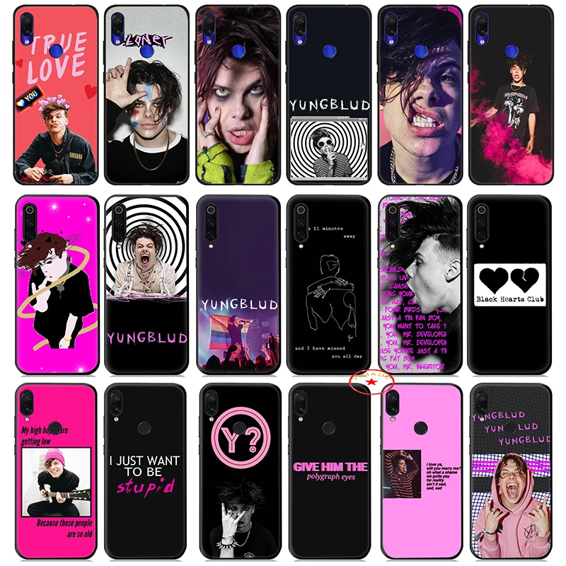 Yungblud рэпер певец Мягкий силиконовый чехол для Xiaomi Redmi Note 8 iPhone 7 6 Plus 5 iPad Pro 4x 5A