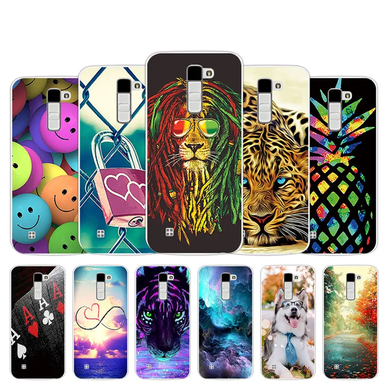 Силиконовый прозрачный чехол для LG K10 Lte K 10 K420N M2 K410 K430DS F670|Бамперы| |