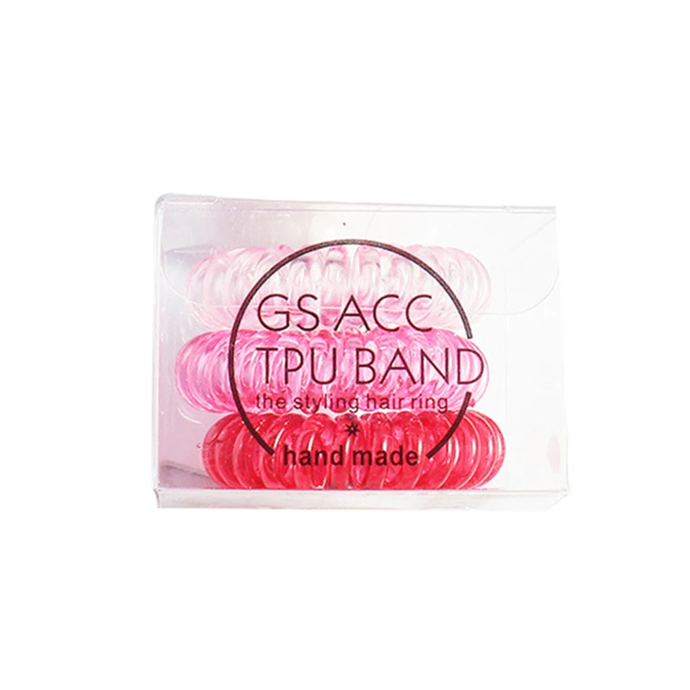 3 шт. разноцветные эластичные резинки для волос| |