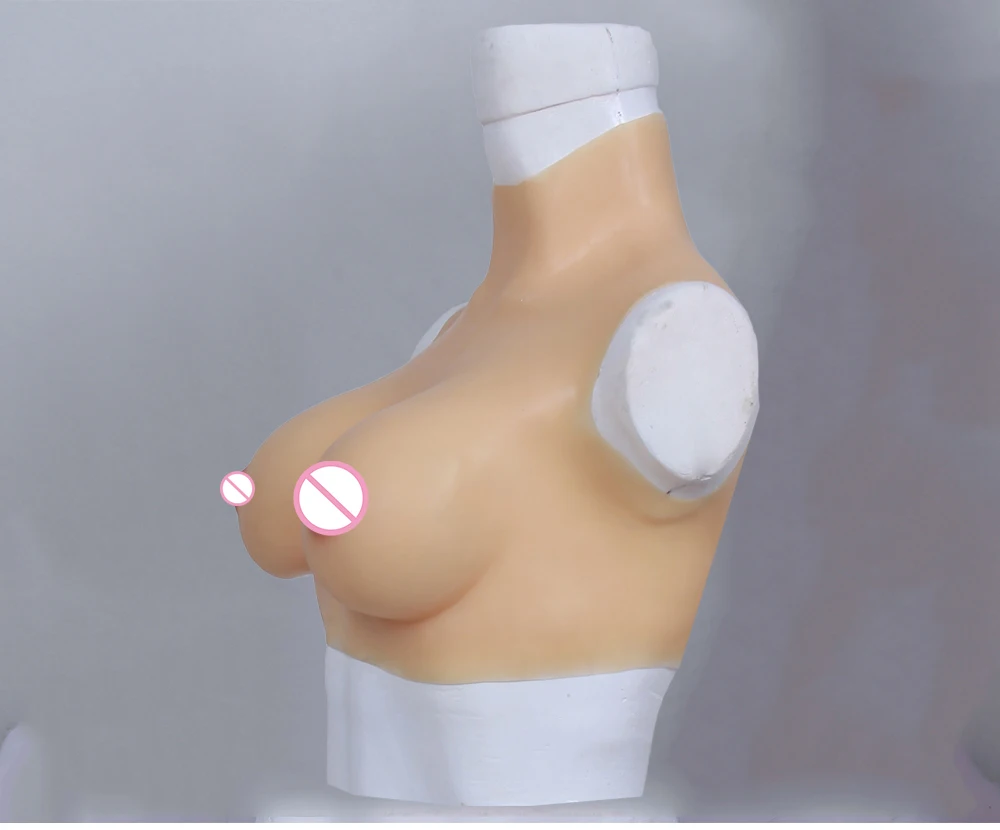 70C High quality Silicone breast form for crossdresser Crossdressing props realistic boob breast enhancer shemale
