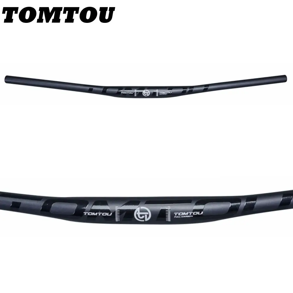 

Руль для горного велосипеда TOMTOU из углеродного волокна, 9 градусов, 31,8 мм, матовый, черный, глянцевый