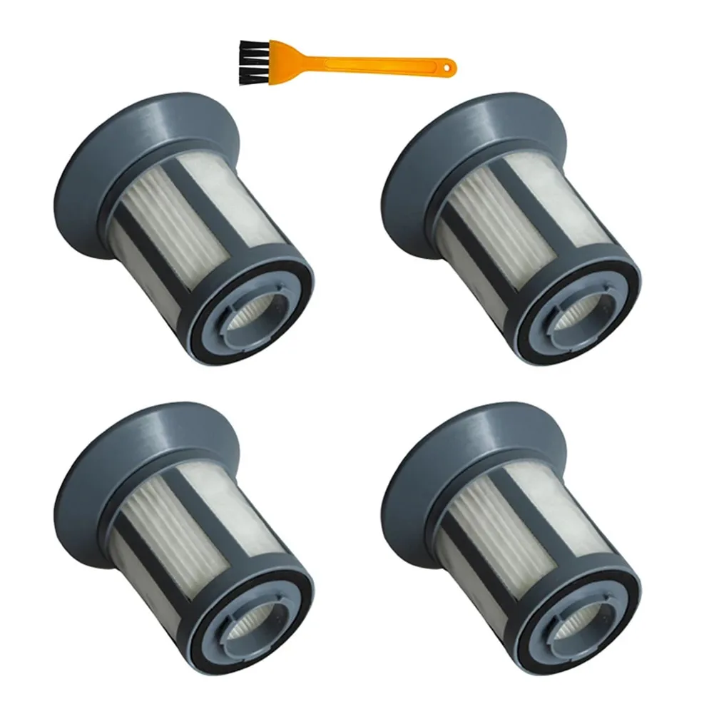 

4 шт., воздушный фильтр с чистящей щеткой для Midea VC14F1 VC14K1-FG, фильтр для робота-пылесоса для Bissell 6489 64892