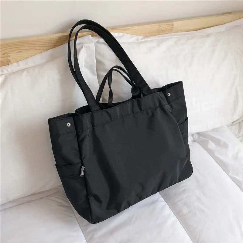 

New Oxford Handbags for Women Ladies Casual Shoulder Messenger Bag Large Capacity Shopping Bags Solid Color Simple Crossbody Bag