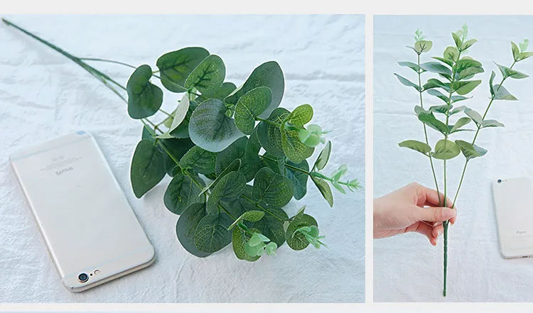 Eucalyptus 19 различных стилей имитации листьев поддельные листья растений для фотографии аксессуары для фона студийные фоны для съемки реквизит - Цвет: Eucalyptus