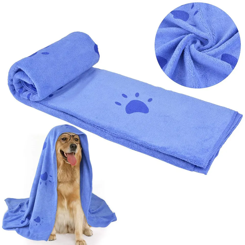 

Absorbent Towels For Dogs Cats Pet Microfiber Towel Quick Drying Absorbent Towels Pet Blanket For Medium Animal Pet Supplies