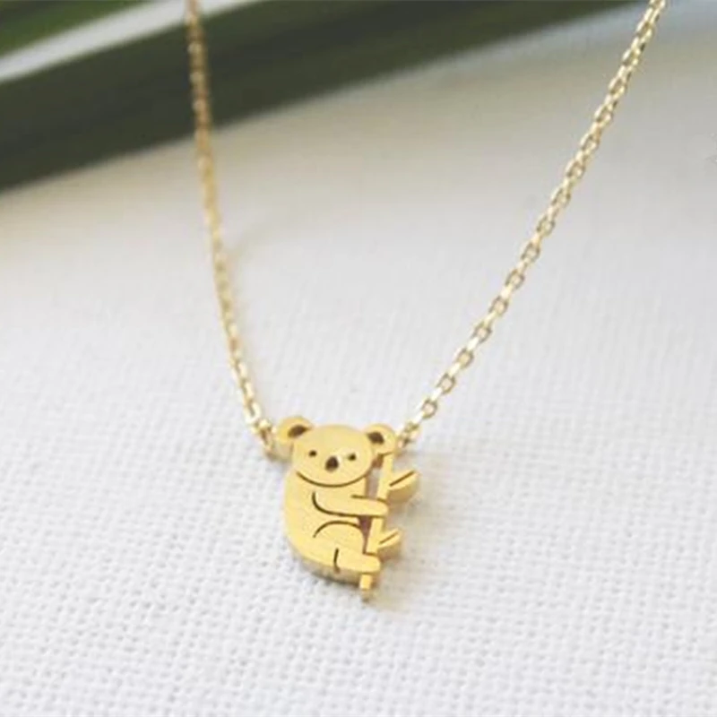 Ожерелье Aussie с животными коала ожерелье маленьким медведем ювелирные изделия