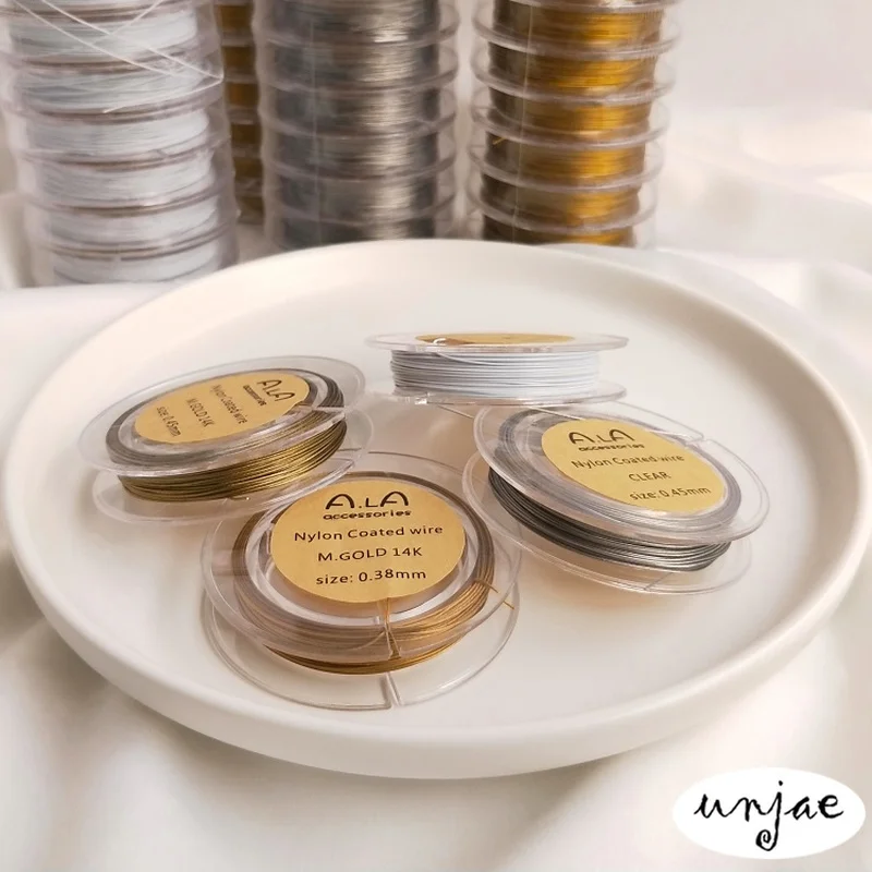 

Золотая проволока, мягкая проволока, стальная проволока, кристалл, жемчуг, ожерелье, кольцо, ювелирная линия, ручная работа, бисер, линия, diy аксессуары