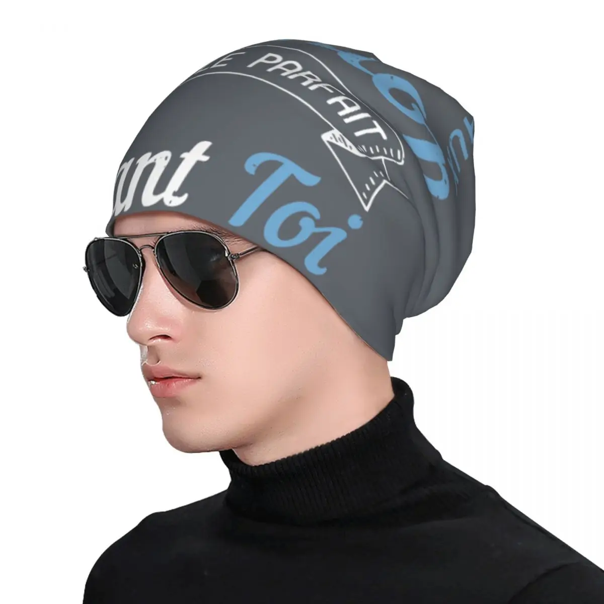 

Женская трикотажная шапка R248, с рисунком