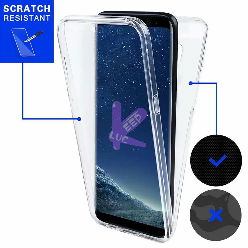 Чехол для Redmi Note 7 7A 8 8T Pro S2 4X 4 5 Plus K20 Full 360 чехол Xiaomi A1 A2 A3 5X 6X 9 9SE CC9 CC9E PRO 10