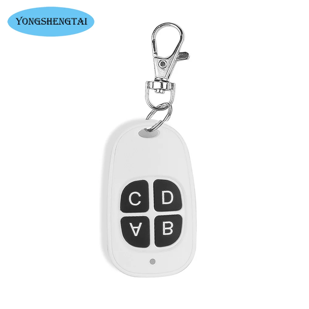

4 colors Hot Wireless 433Mhz Remote Control Copy Code Remote 4 Channel Electric Cloning Gate Garage Door Auto Keychain