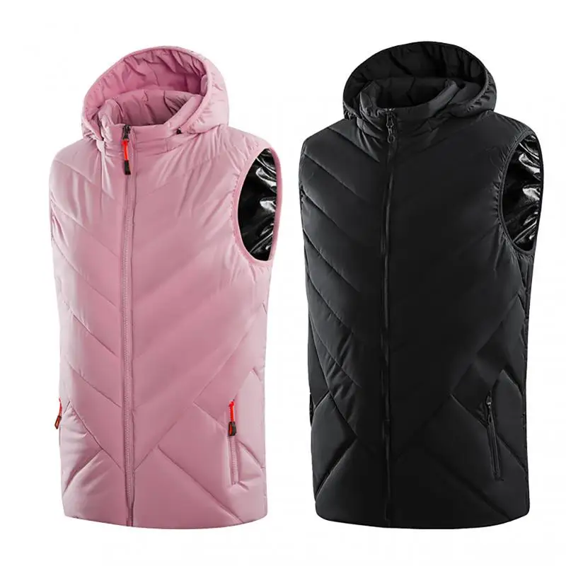 

hot Heated vest Jackets Fashion Men Women Coat Intelligent USB Electric Heating Thermal Warm Clothes Winter Heated Vest
