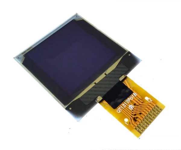 IPS 0 96 дюймов 7PIN/12PIN SPI белый OLED экран (плата/без платы) SSD1317 Привод IC 96*96 | Электронные