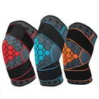 Профессиональные наколенники дышащая повязка коленного бандажа Баскетбол Теннис езда на велосипеде учебного оборудования аксессуары для тренажерного зала