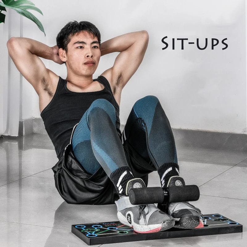 

Multifunctional Household Four-In-One Male Female Suction Cup Sit-Up Aid Push-Up Board Fitness Equipment Weight Loss Artifact
