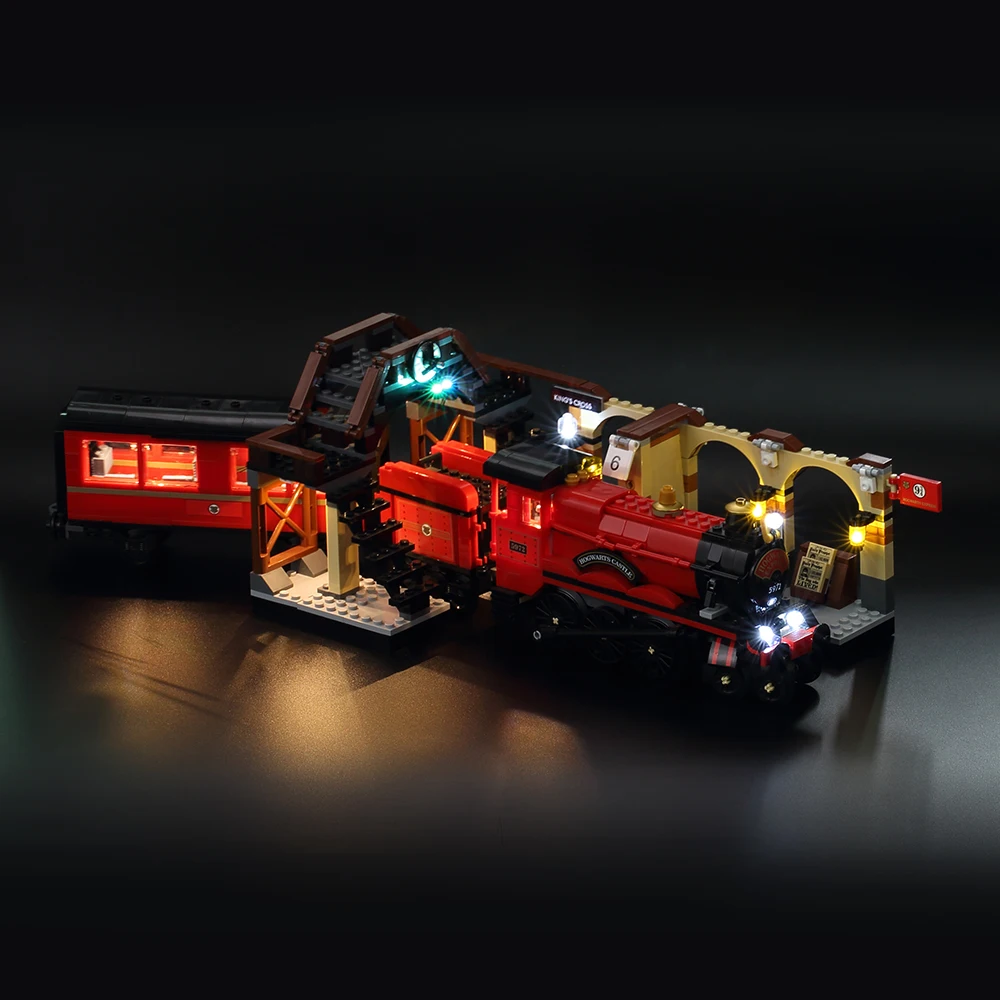 Kyglaring набор со светодиодсветильник кой для lego 75955 Хогвартс экспресс (модель в