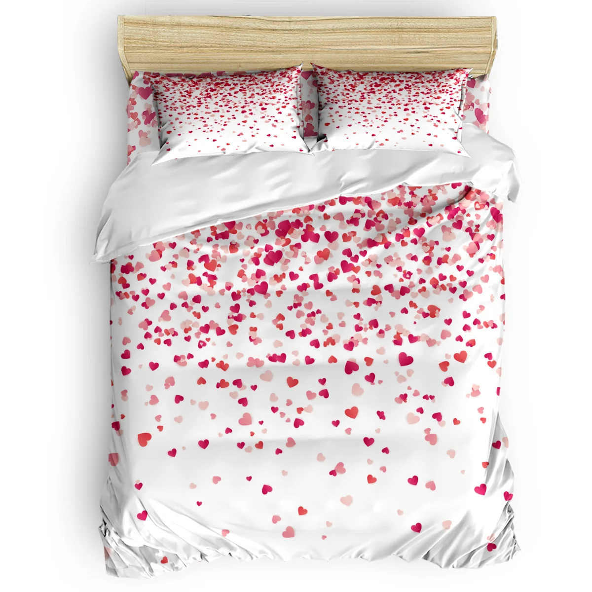 Комплект постельного белья из 3/4 предметов с романтическим рисунком | Дом и сад