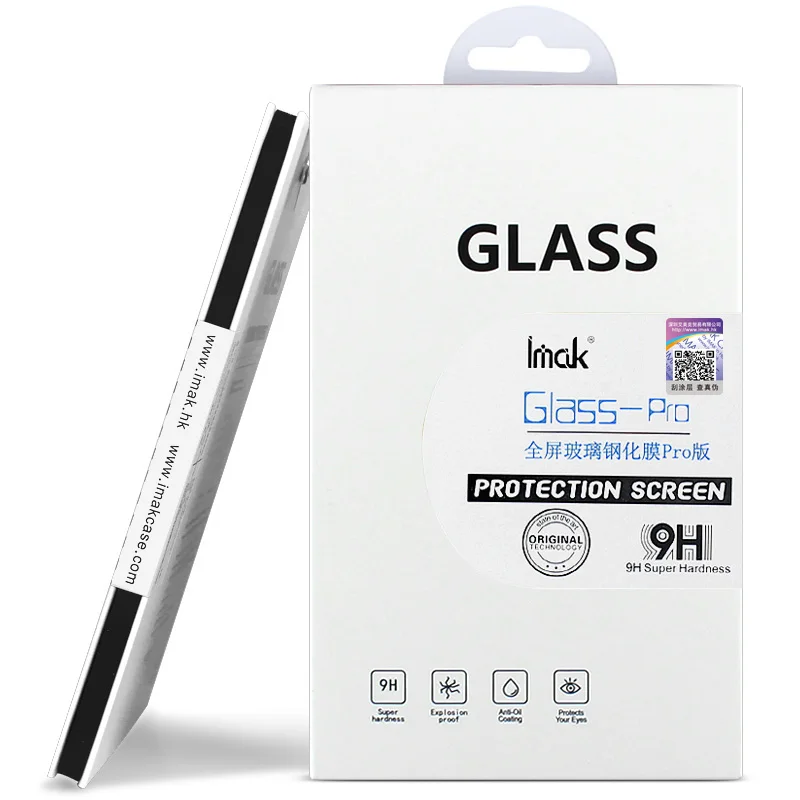 

For Sony Xperia 5 III Tempered Glass Protect Film IMAK Pro Mirror Full Coverage Full Glue for Sony 5 III Glass