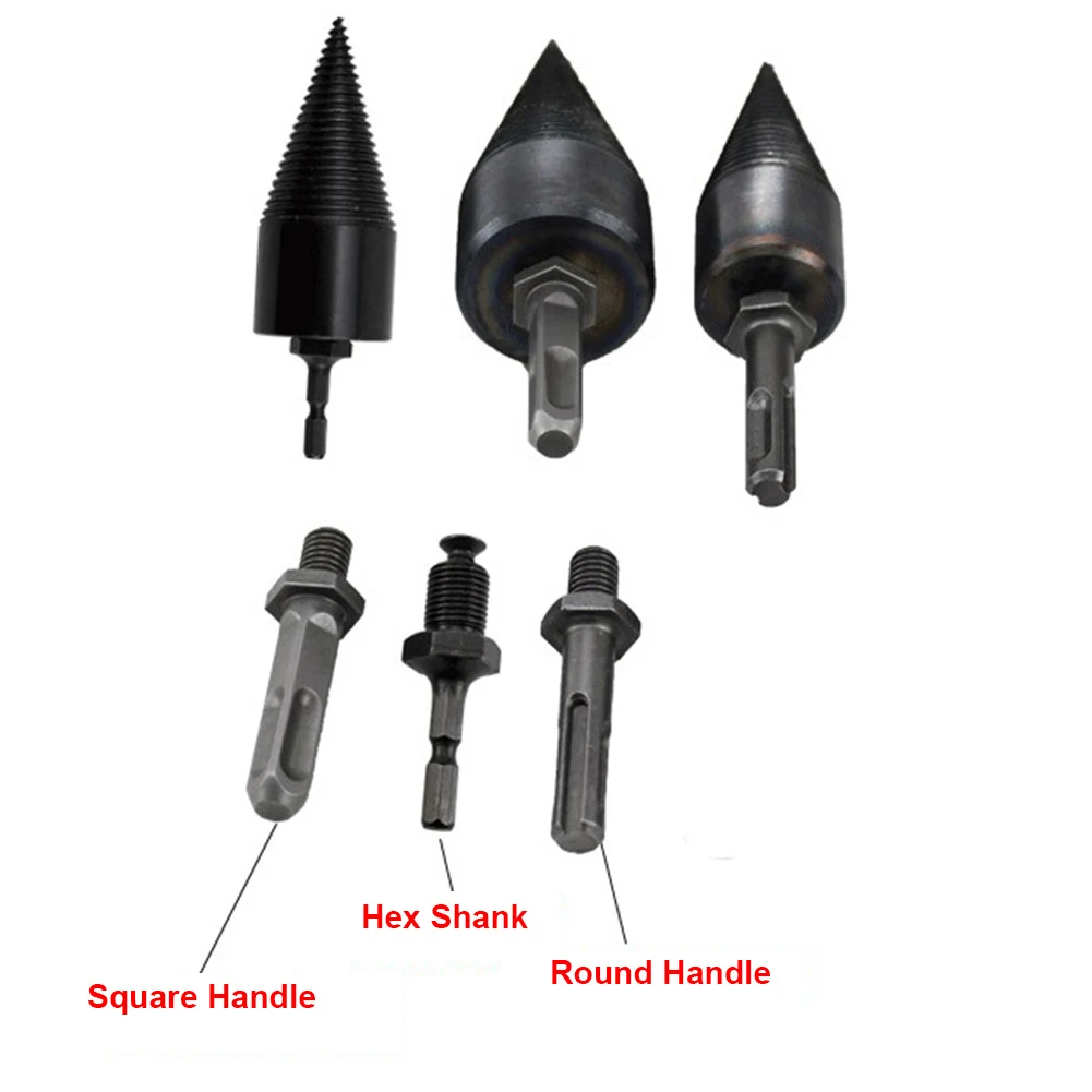 

High Speed Twist Drill Bit Wood Splitter Screw Cones Splitting Bit Wood Drill SASI