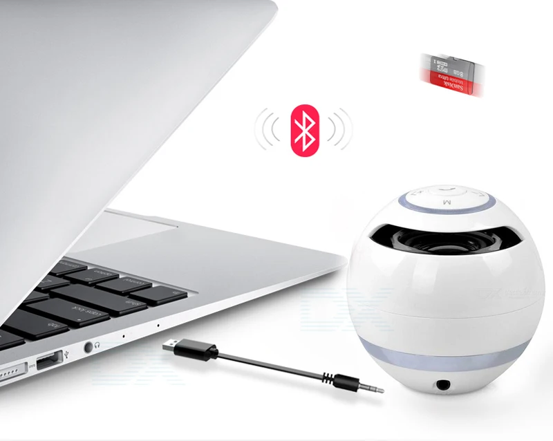 Портативный Bluetooth мини-динамик с fm-радио водонепроницаемый сабвуфер беспроводной Loundpeakers для всех телефонов