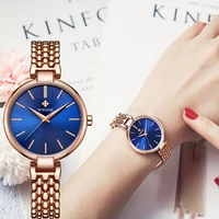 wwoor new luxury rhinestone women watch high end rose gold bracelet watches for ladies stylish dress quartz wristwatch gift xfcs