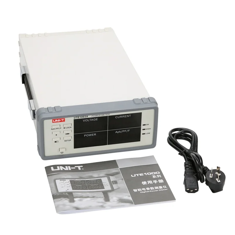 UNI-T UTE1003A/UTE1010A/UTE1003B/UTE1010B Электрический параметр масса анализатор фактор Мощность 1