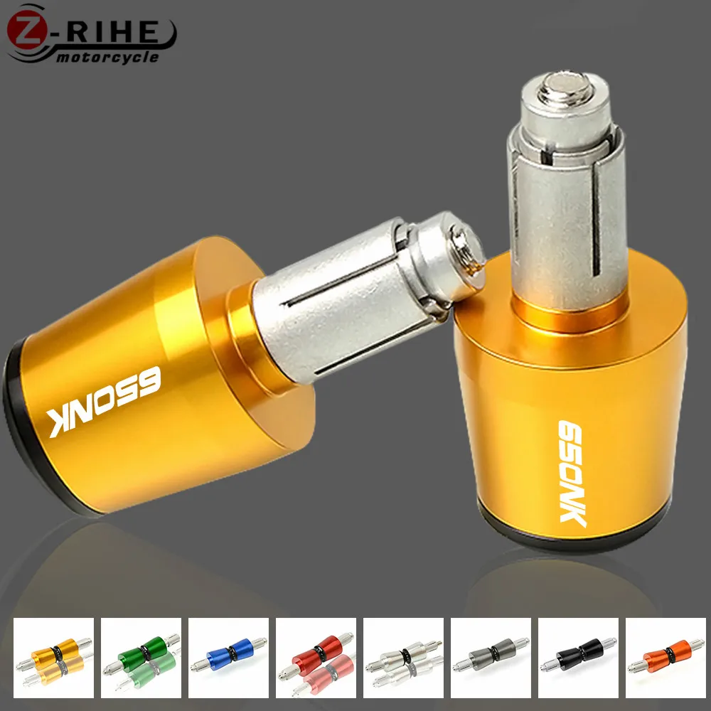 Наконечники руля 7/8 дюйма аксессуары для мотоциклов серебристая заглушка на руль