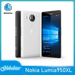 nokia lumia 950xl refurbished original mobile phones 950 dual sim phone 4g gsm 20mp 3300mah fast delivery free global shipping