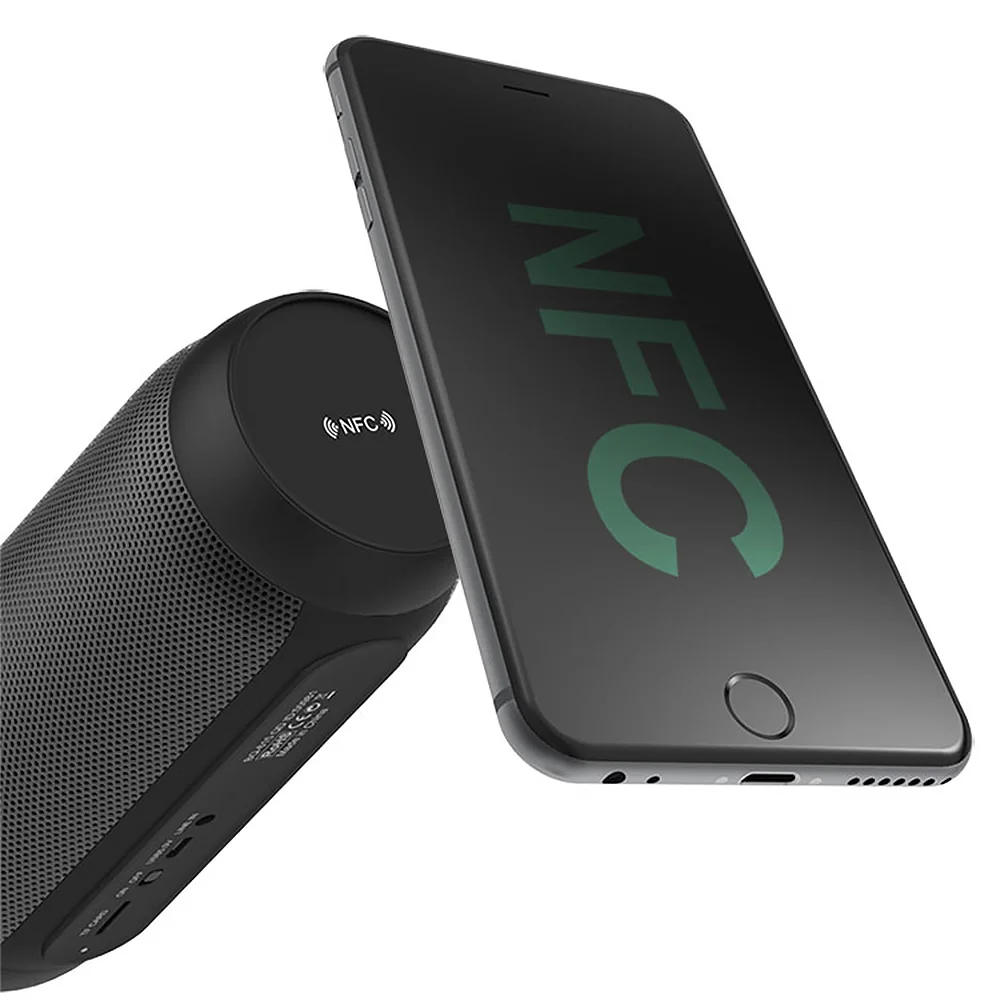 AEC BQ615 Pro Водонепроницаемый портативный Bluetooth динамик NFC BQ-615 pro беспроводной бас