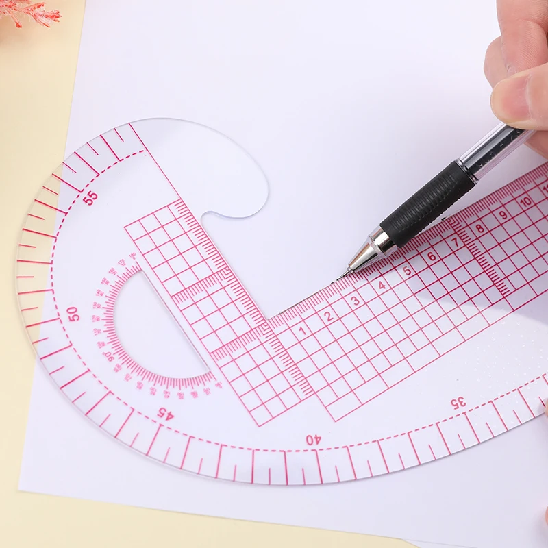 LMDZ Пластик французской кривой метрических швейная линейка в форме или пошив