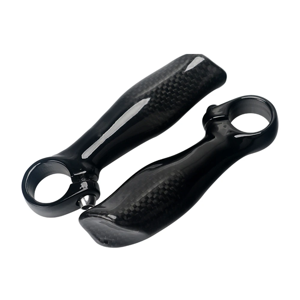 Сверхлегкий глянцевый 3K руль из углеродного волокна для горного велосипеда 22 2 мм