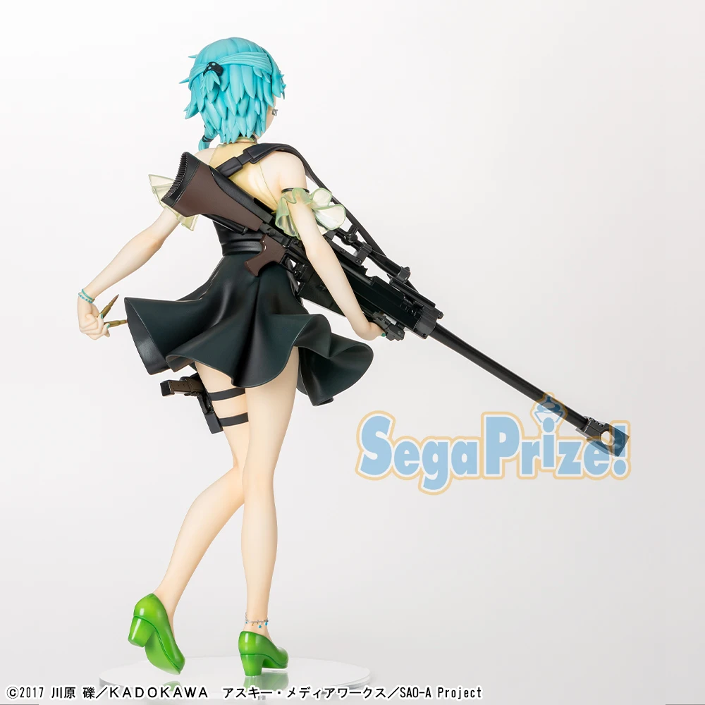 

Cuteanime 100% Original Sega Sword Art Online Asada Shino Dress Figure PVC Action Model Toys Anime Girl Figure