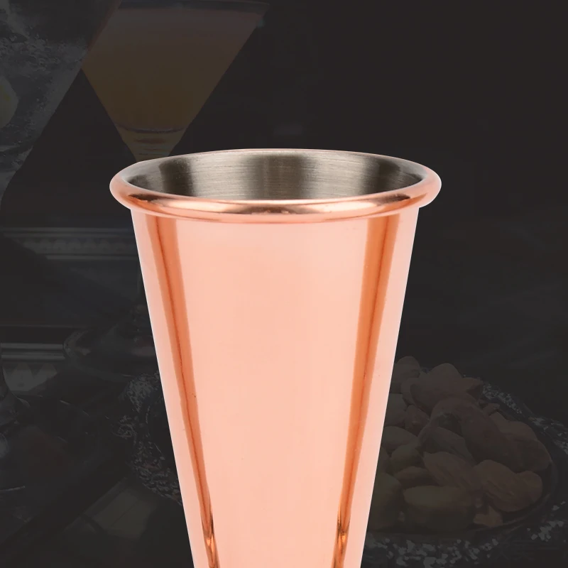Шейкер для коктейля из нержавеющей стали бар японский бармен вино двойной Медь