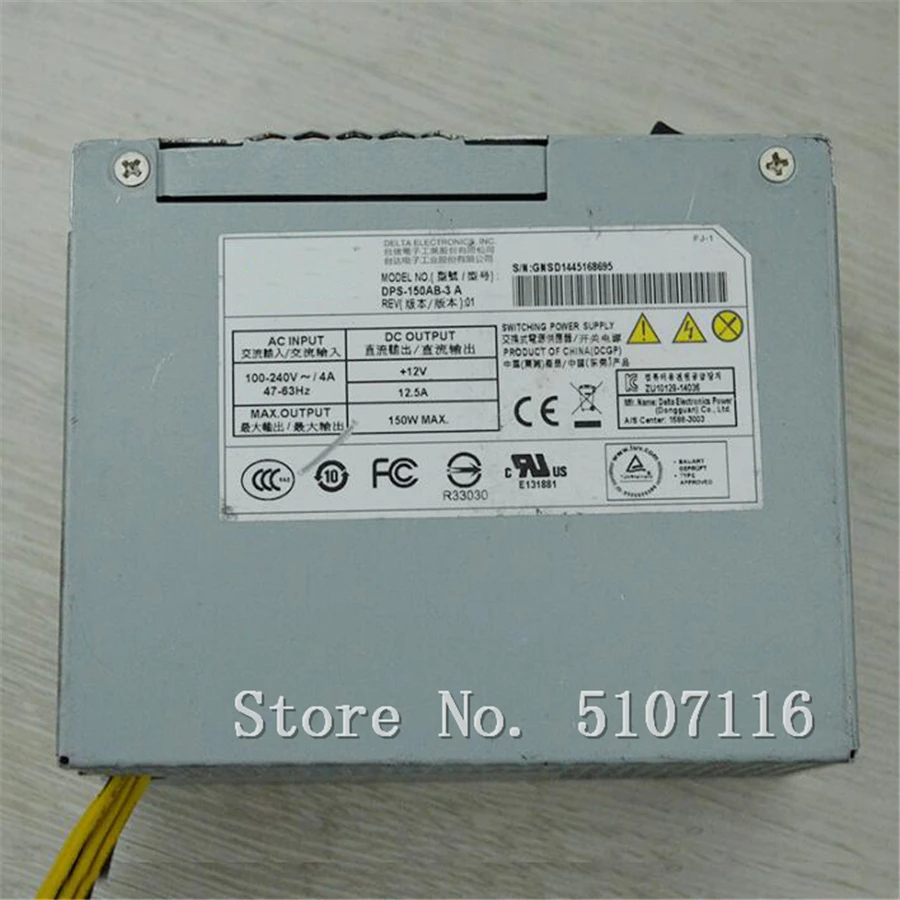 

For Original DPS-150AB-3A DVR power supply 150W switching power supply will fully test before shipping