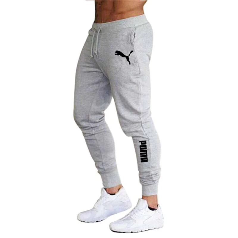 

New Jogging Pants Men Sport Sweatpants Running Pants GYM Pants Men Joggers Cotton Trackpants Slim Fit Pants Bodybuilding Trouser