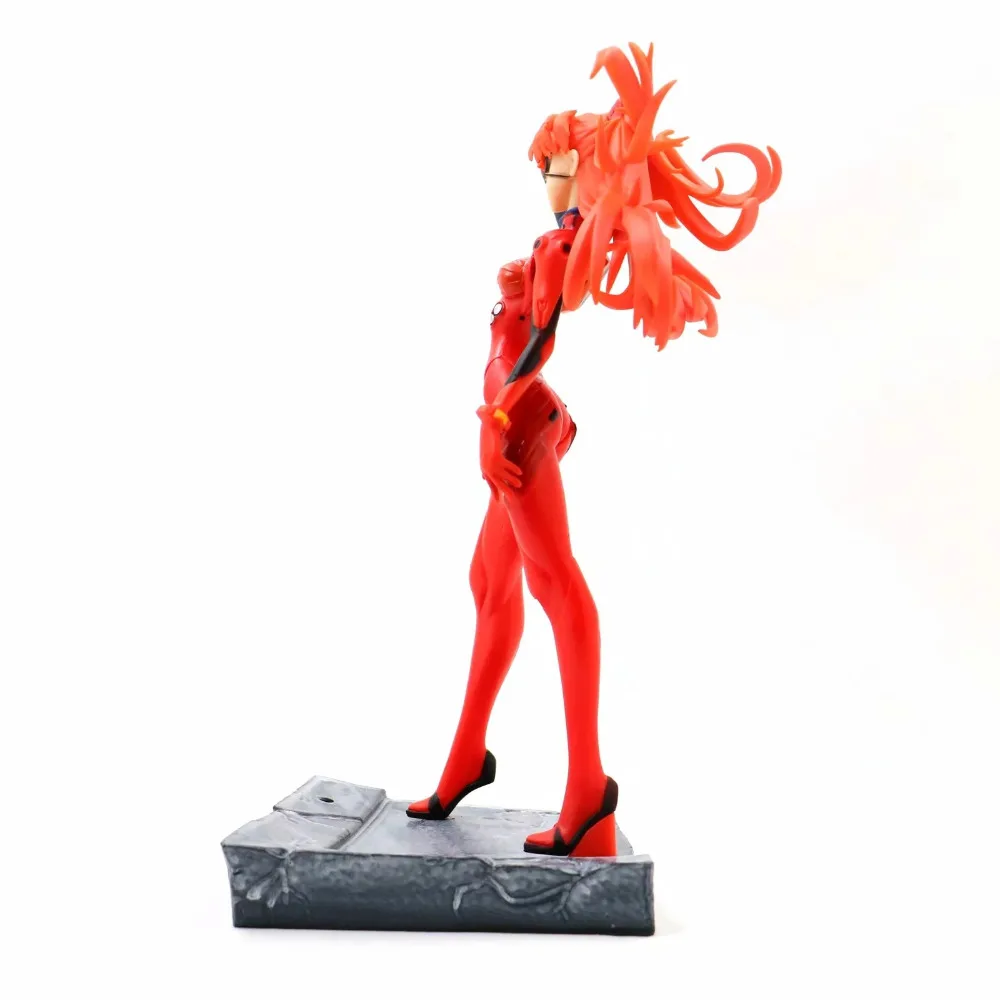 Haocaitoy Фигурки игрушки Asuka Langley Soryu спортивная одежда Аниме фигурки Evangelion Куклы Игрушки для коллекционирования подарок 23 см