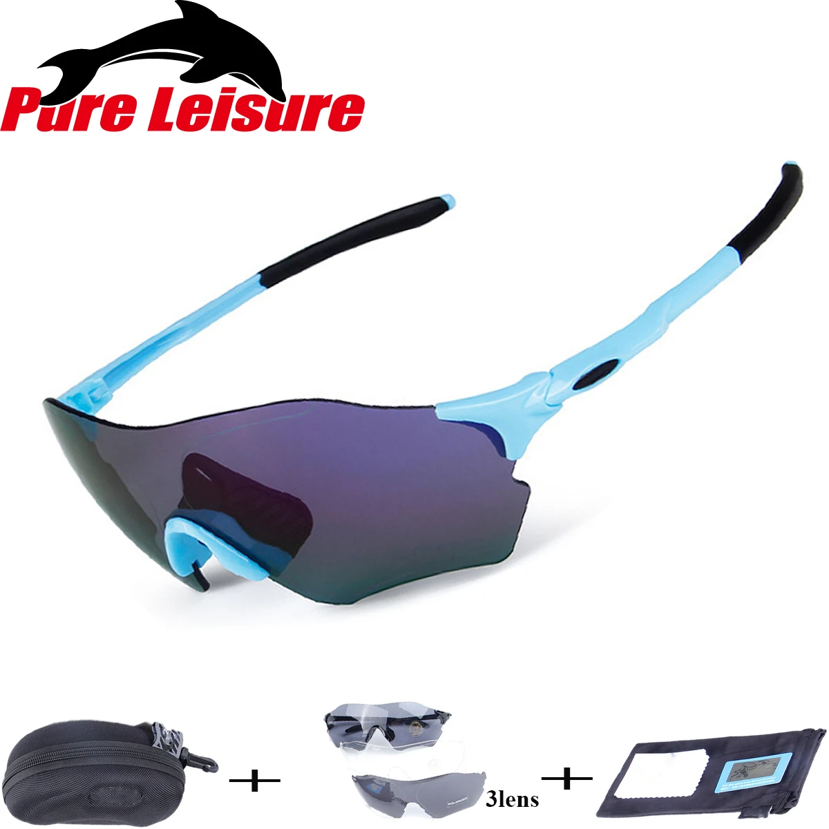 PureLeisure поляризационные очки для рыбалки мужские спортивные солнцезащитные с