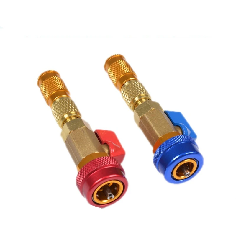 

Оборудование для кондиционера автомобиля универсальный кондиционер R134A сердечник клапана быстрый набор для установки инструмента снятия ...