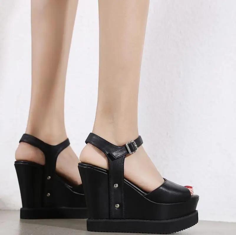 

Women Sandals 2021 New Women Heels Sandals Platform Wedges Shoes For Women Summer Sandalias Mujer Casual Flip Flops Plus Size