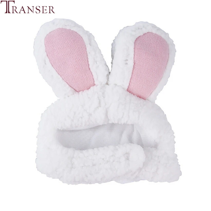 Transer 1 шт. мягкая плюшевая белая женская шапка для кошек и собак зимние теплые