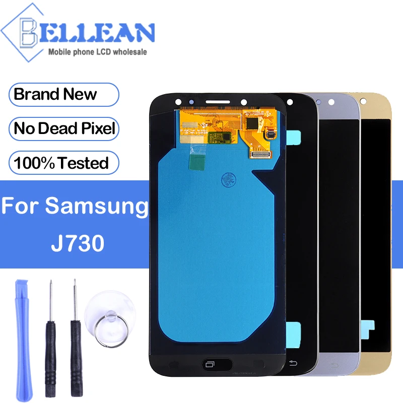 Акция Dinamico J7 дисплей для samsung Galaxy J7 Pro Lcd с кодирующий преобразователь сенсорного экрана в сборе J730F Lcd J730 дисплей