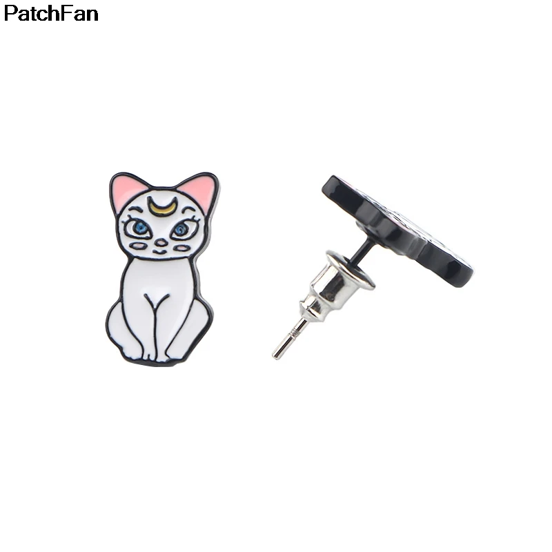 A2395 Patchfan Сейлор Мун Аниме Мультфильм Украшение Серьги Сплав Аксессуары для