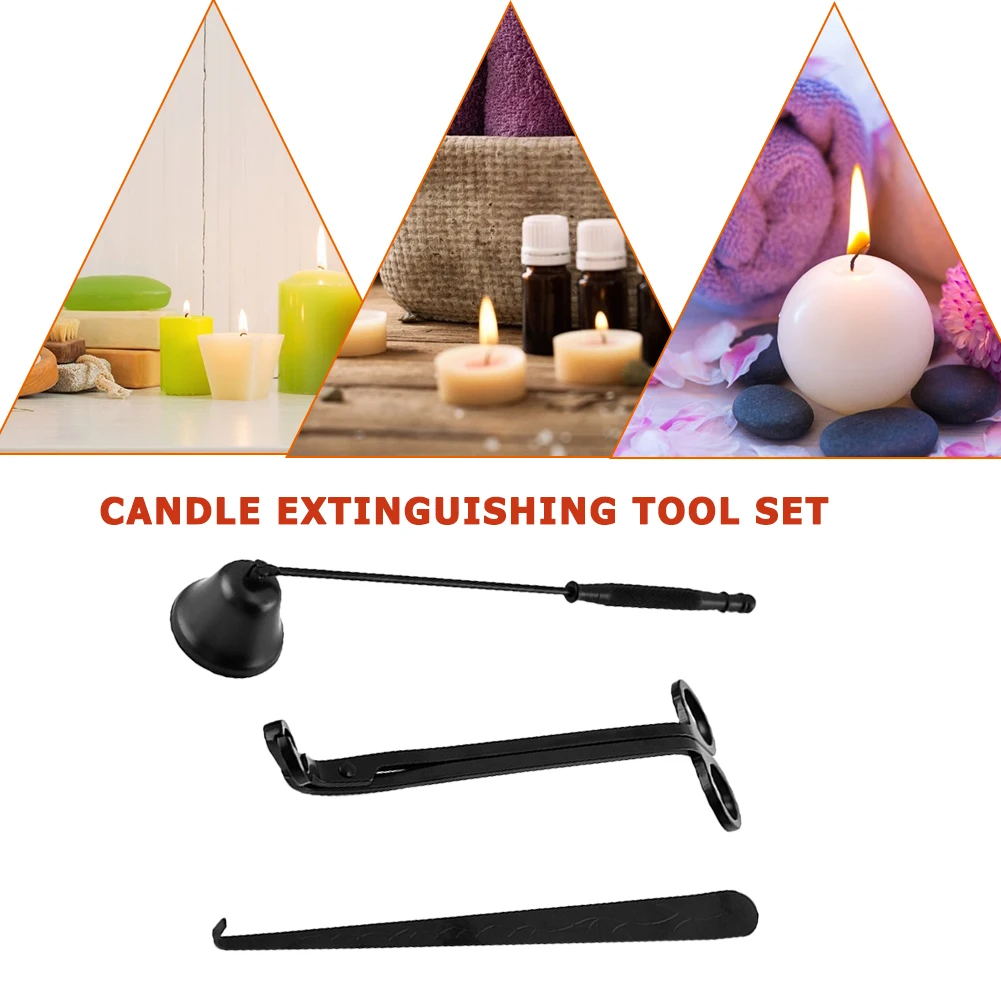 3 шт. лампы в форме свечи набор аксессуаров для Огнетушитель инструменты крючок