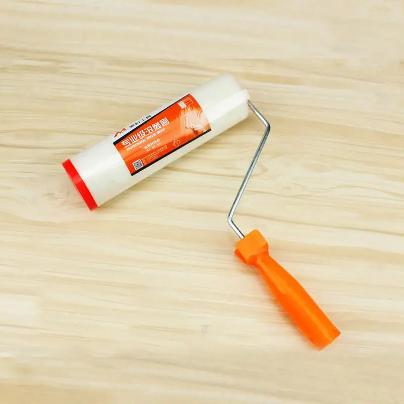 Рулон краски с рисунком кирпича для украшения стен дома DIY инструмент рулон