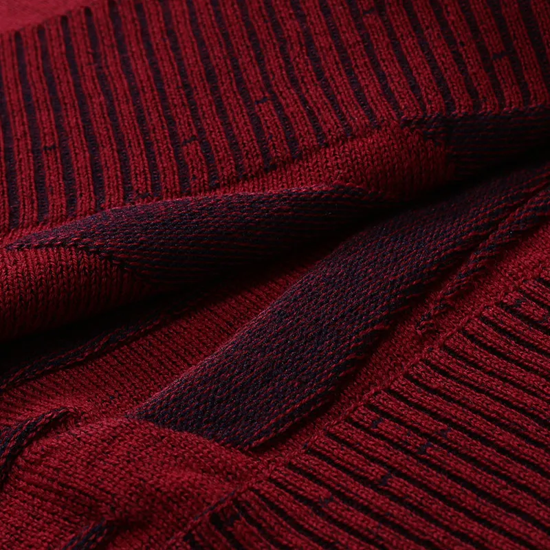 Осень/Зима 2020 камуфляжный свитер с круглым вырезом и контрастными цветами