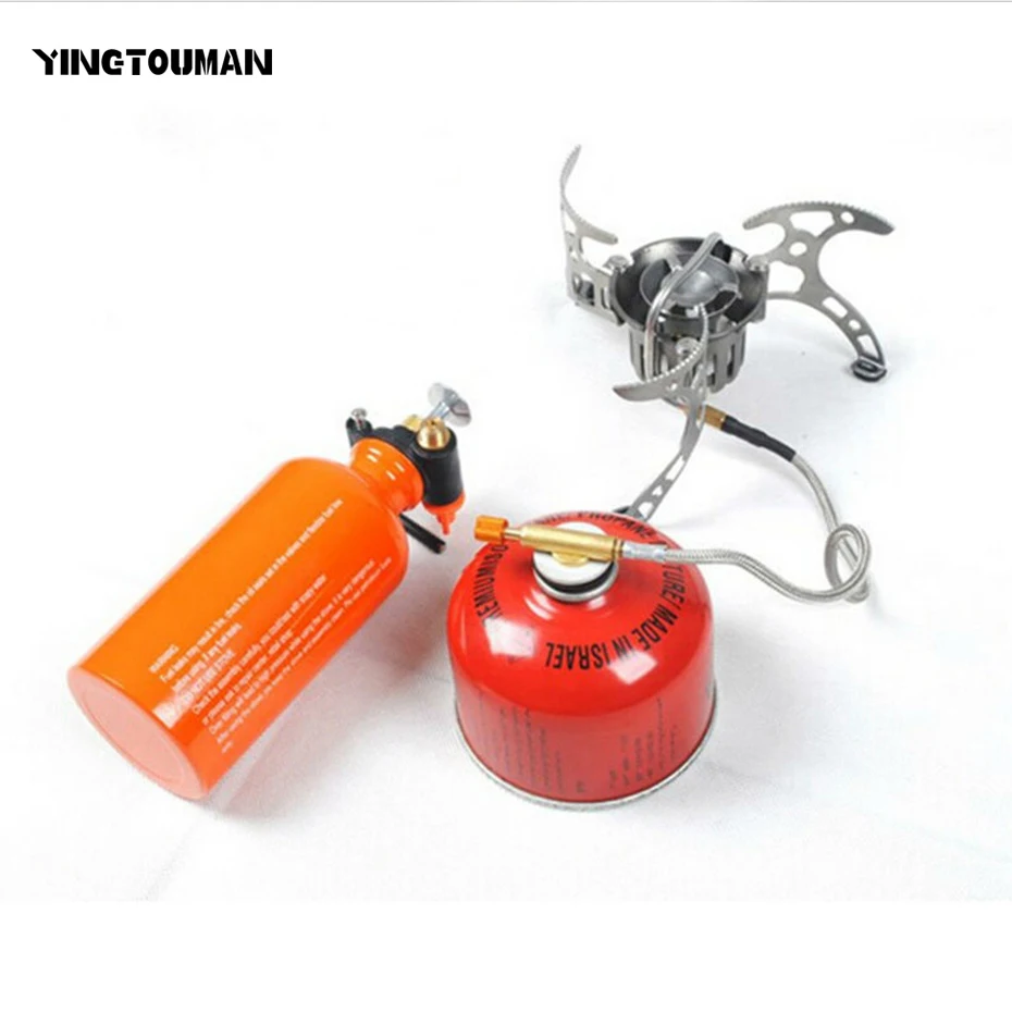 

Newest BRS-8 Outdoor Kerosene Stove Burners and Portable Oil&Gas Multi Fuel Stoves Camping Cooking Stove