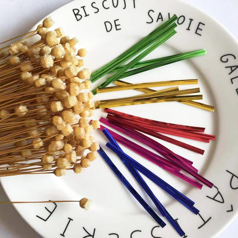 Красочные леденец обернуть Печенье Хлеб Тост закуски украшения ленты 1000 пакетов